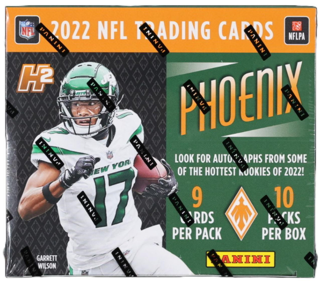 2022 Panini Phoenix Football H2 Box (10 Packs)