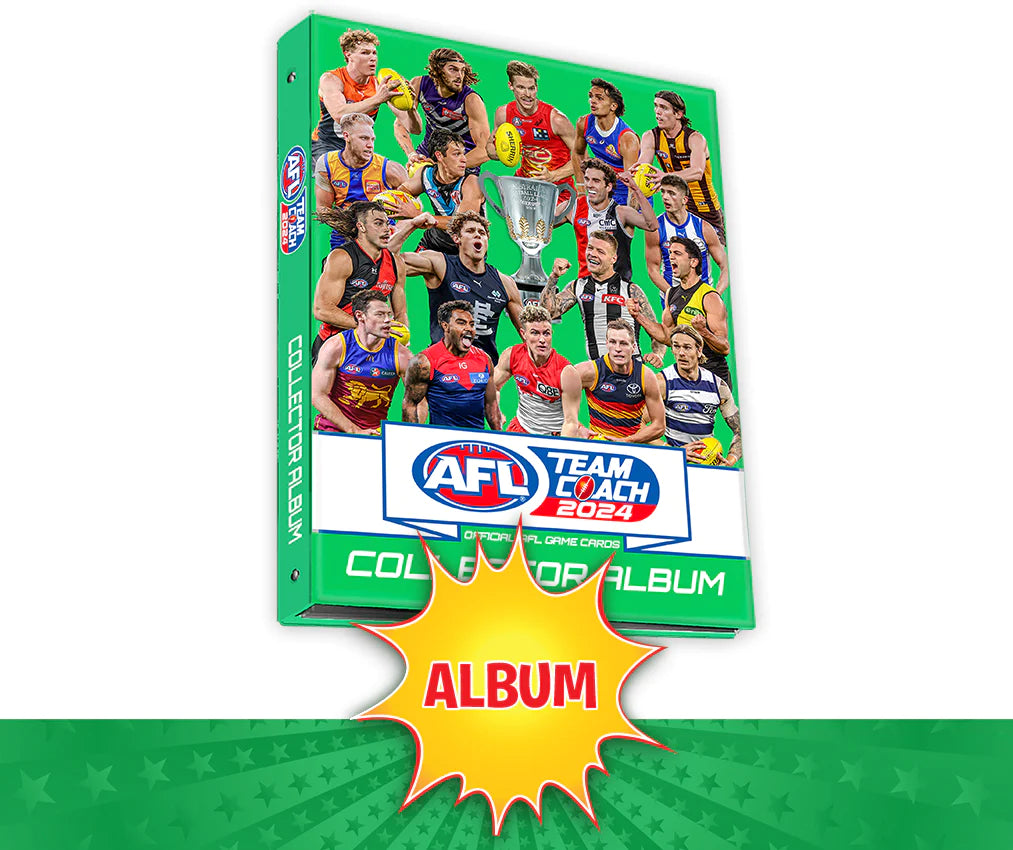 PRE ORDER - 2024 AFL Teamcoach - Collectors Album