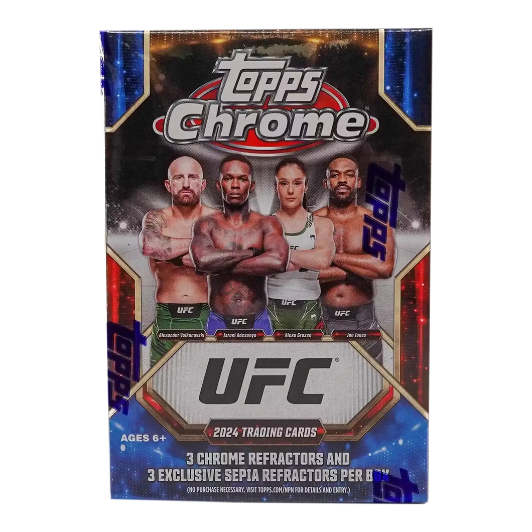 2024 Topps Chrome UFC 6-Pack Blaster Box