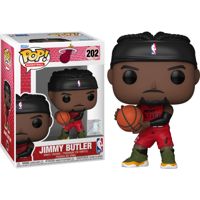NBA Basketball - Jimmy Butler Miami Heat 2024 City Edition Pop! Vinyl Figure #202