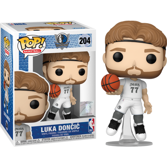 NBA Basketball - Luka Doncic Dallas Mavericks 2024 City Edition Pop! Vinyl Figure #204
