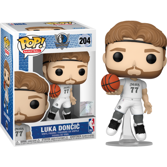 NBA Basketball - Luka Doncic Dallas Mavericks 2024 City Edition Pop! Vinyl Figure #204