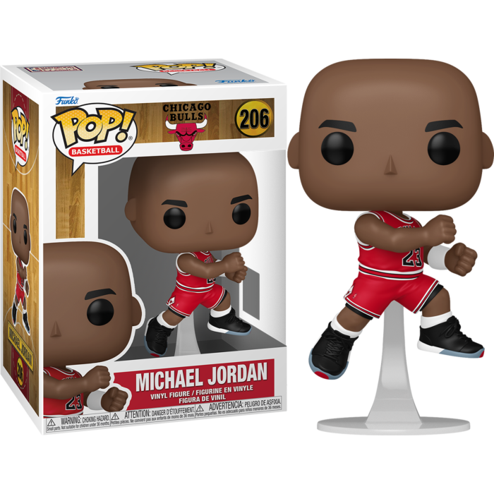NBA Basketball - Michael Jordan (Chicago Bulls) Pop! Vinyl Figure #206