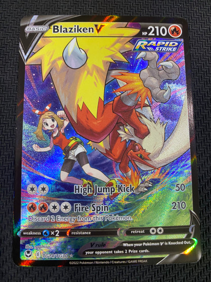 Blaziken V TG14/TG30 - Silver Tempest - Trainer Gallery - Ultra Rare