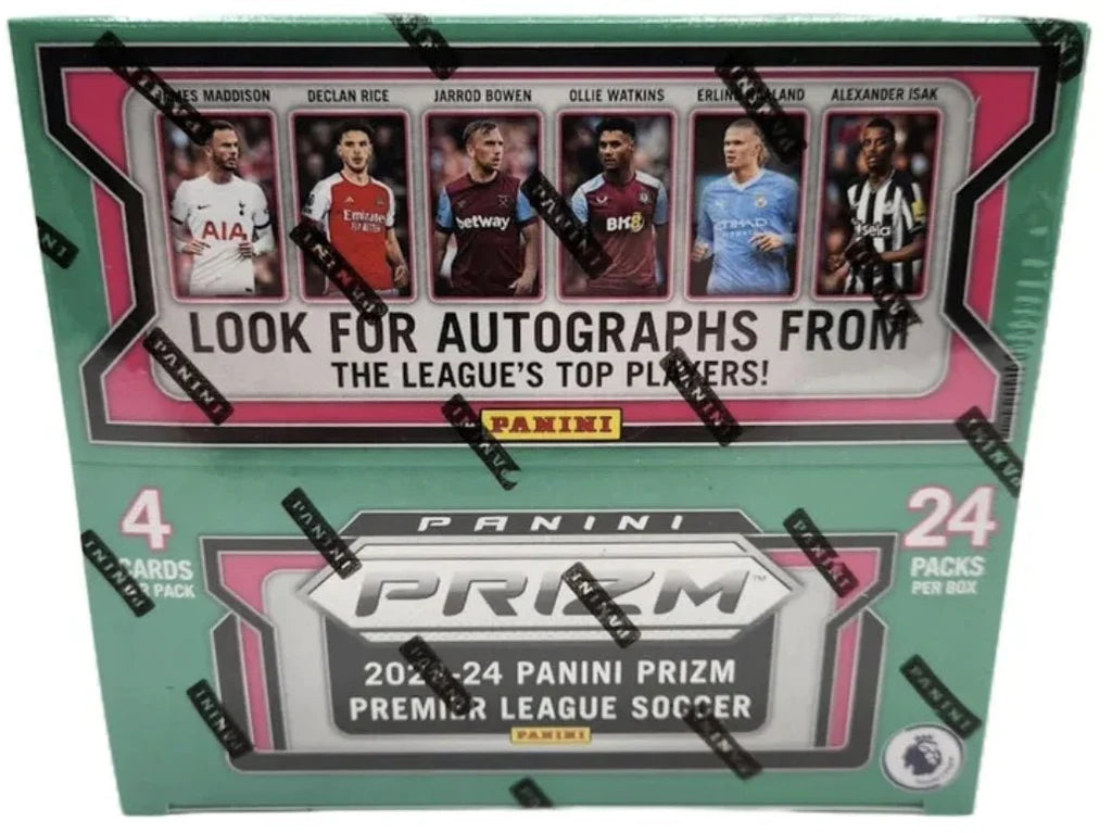 2023/24 Panini Prizm Premier League EPL Soccer Retail 24-Pack Box