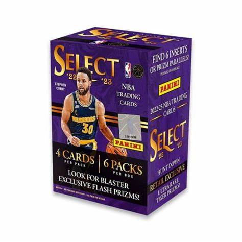 IN STOCK - 2022-23 Panini Select Basketball 6-Pack Blaster Box (6 packs)