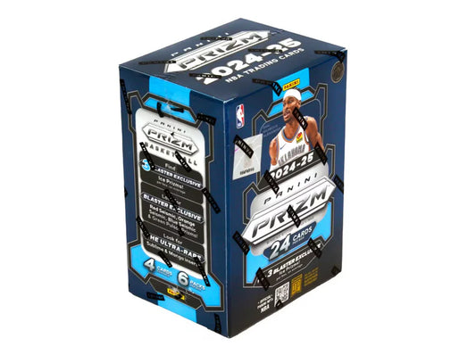 NBA Panini 2024-25 Prizm Blaster Box (6 Packs) (4 Cards Per Pack)