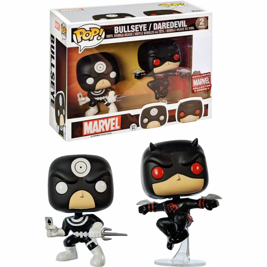 Funko POP! 2-Pack Marvel Daredevil - Bullseye & Daredevil Marvel Exclusive