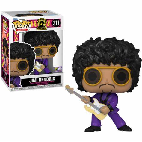 Funko POP! Rocks: Jimi Hendrix #311 - 2023 Summer Convention Limited Edition