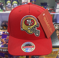 NFL Mitchell And Ness San Francisco 49ers Red Arch Snapback Hat