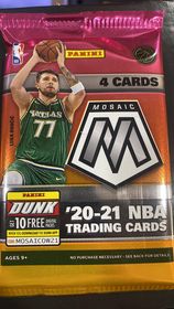 2020-21 Panini Mosaic Basketball Blaster Single Pack (4 CARDS)