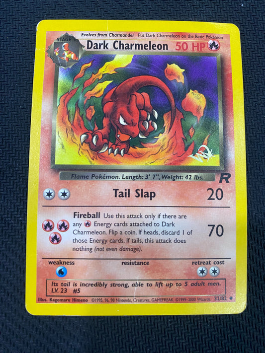 Dark charmeleon 32/82 HP - WOTC Stamped