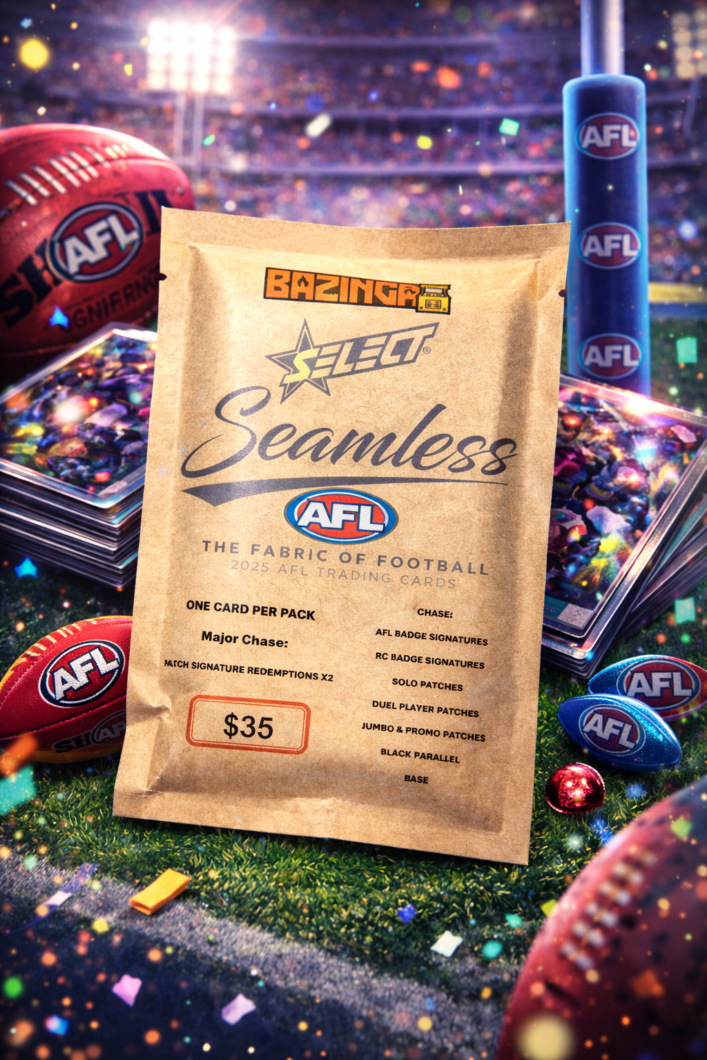 Bazinga's Select Seamless AFL Repack