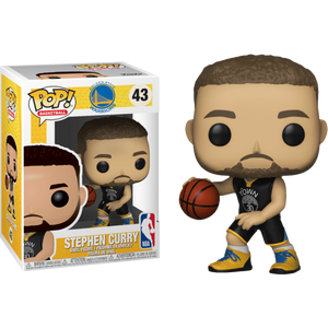 NBA Basketball - Stephen Curry Golden State Warriors Pop! Vinyl Figure #43