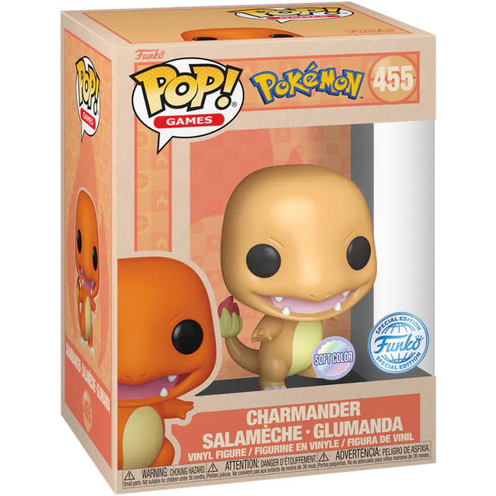 Pokemon - Charmander (Pastel) Pop! Vinyl Figure #455
