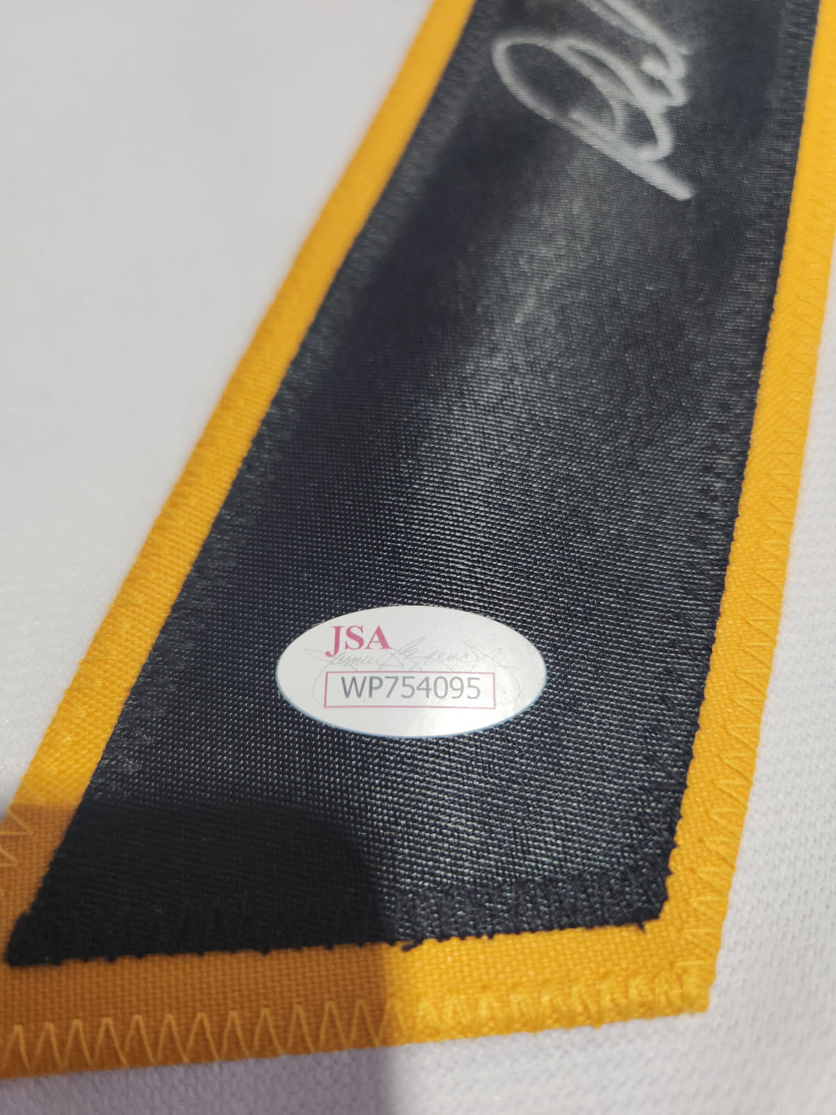 PHIL ESPOSITO Signed Boston Bruins White JSA Authentication Witness PRO Jersey - HOF1984