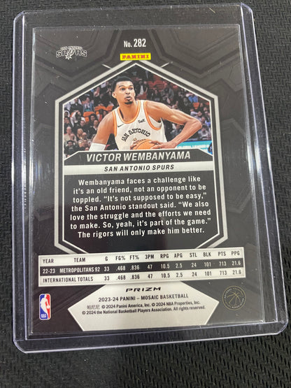 2023-25 Victor Wembanyama Rookie Mosaic Scope Prizm