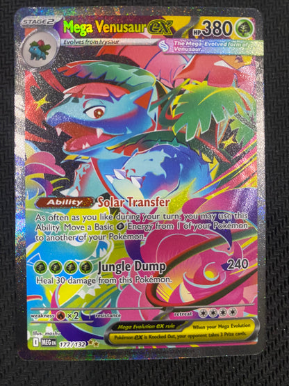 Mega Venusaur ex 177/132 - Mega Evolutions Base Set - Special Illustration Rare