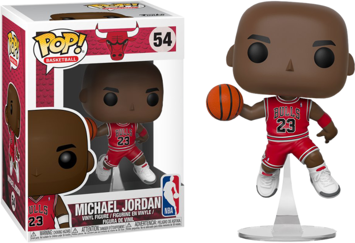 NBA Basketball - Michael Jordan Chicago Bulls Pop! Vinyl Figure #54