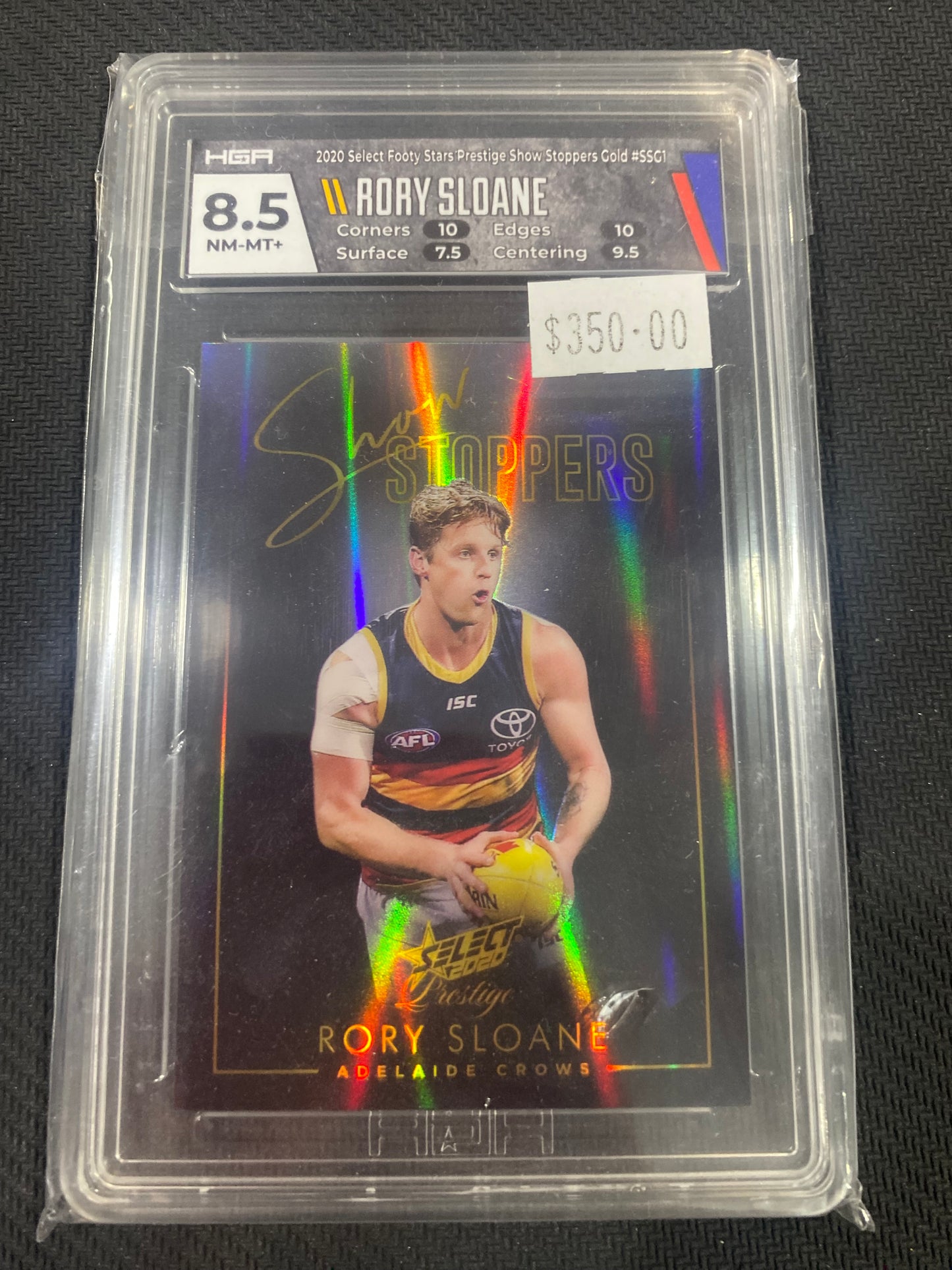 2020 AFL Select Prestige - Rory Sloane - HGA 8.5 - Show Stoppers 18/40