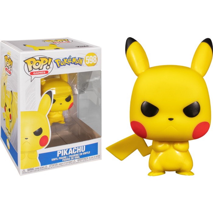 Pokemon - Pikachu Grumpy Pop! Vinyl Figure #598