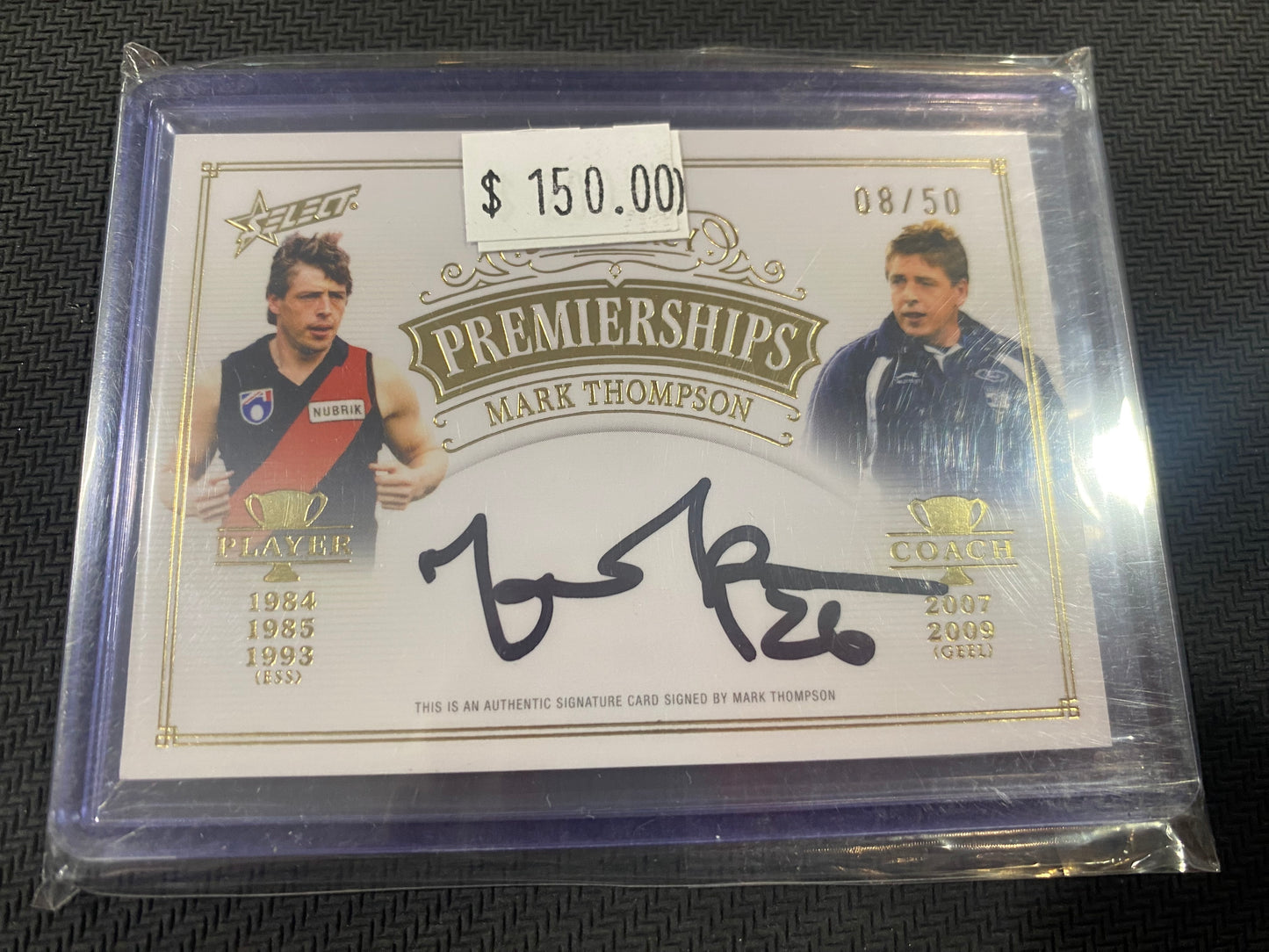 2024 AFL Select Supremacy - Mark Thompson - Premiership Player and Coach Signature 8/50
