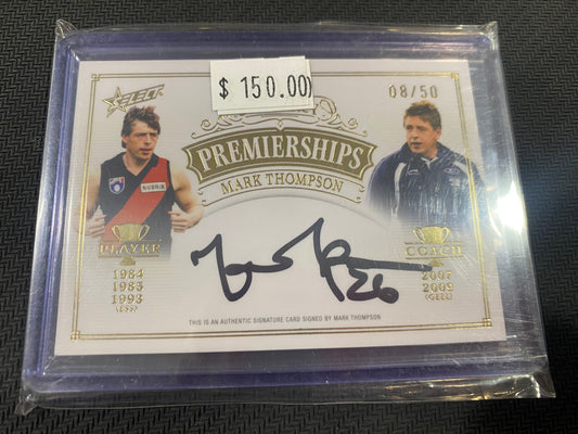 2024 AFL Select Supremacy - Mark Thompson - Premiership Player and Coach Signature 8/50