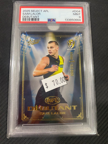 2025 AFL Select - Sam Lalor - PSA 9 - Debutant 146/839