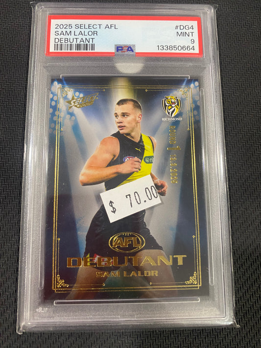 2025 AFL Select - Sam Lalor - PSA 9 - Debutant 146/839