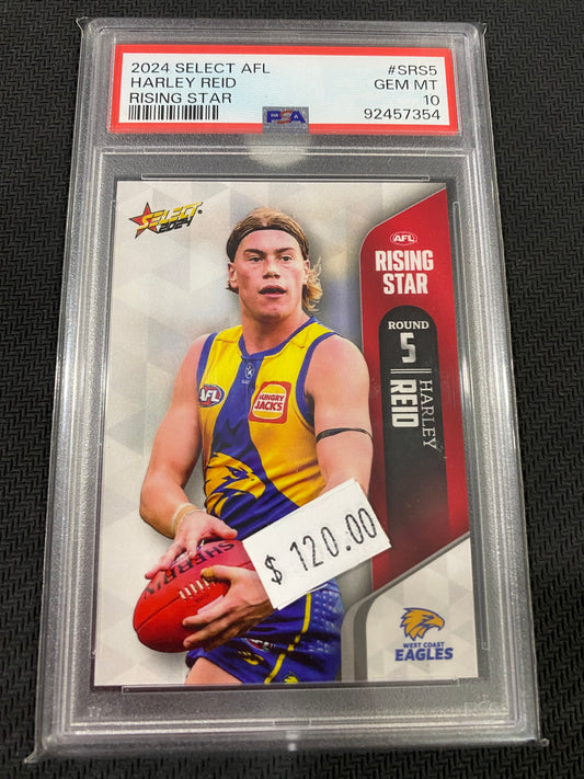 2025 AFL Select - Harley Reid - PSA 10 - Rising Star 76/1008