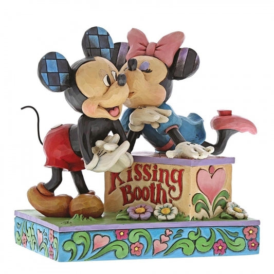 Disney Showcase Collection - 6000970 - MICKEY MOUSE & MINNIE MOUSE KISSING BOOTH