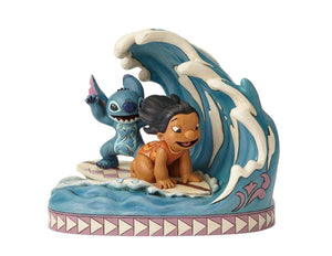 Disney Traditions Lilo & Stitch Catch The Wave  4055407 15th Anniversary