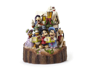 Disney Traditions Mickey and Friends Caroling Light-Up 4046025