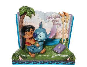 Disney Traditions Lilo & Stitch Story Book 20th Anniversary 6010087