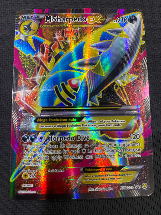 M Sharpedo EX - XY200a - XY Black Star Promo - Alternate Art