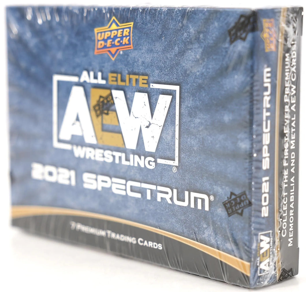 2021 Upper Deck AEW Spectrum Wrestling Hobby Box (7 CARDS)
