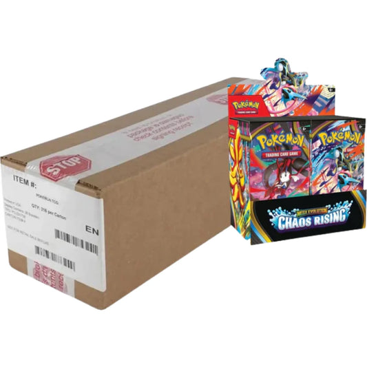 Pokémon - TCG 1 Mega Evolution Chaos Rising Booster Box Sealed Case of 6
