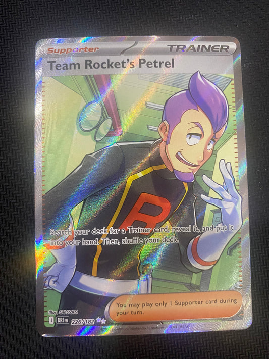 Team Rocket’s Petrel 226/182 - Destined Rivals - Full Art Trainer