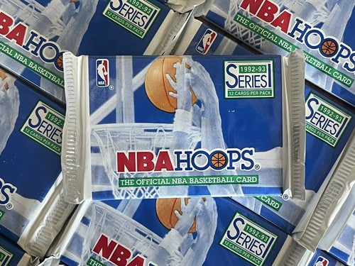 1992-93 Hoops NBA Basketball 92-93 Series 1 - Factory Sealed 1x Pack