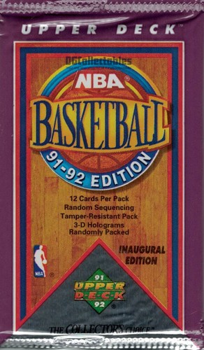 1992-93 Upper Deck NBA Basketball High Series 92-93 single pack