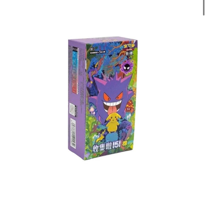 Pokémon TCG S-Chinese Collection 151C 3.0 Surprise Slim Booster Box