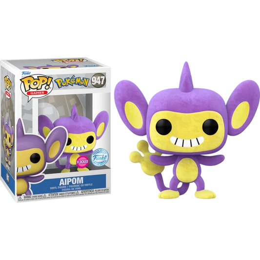 Funko Pop! Pokemon - Aipom Flocked #947