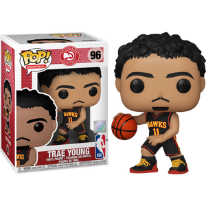 NBA Basketball - Trae Young Atlanta Hawks Pop!  Skip to Trae Young Atlanta Hawks Pop! Vinyl Figure #96