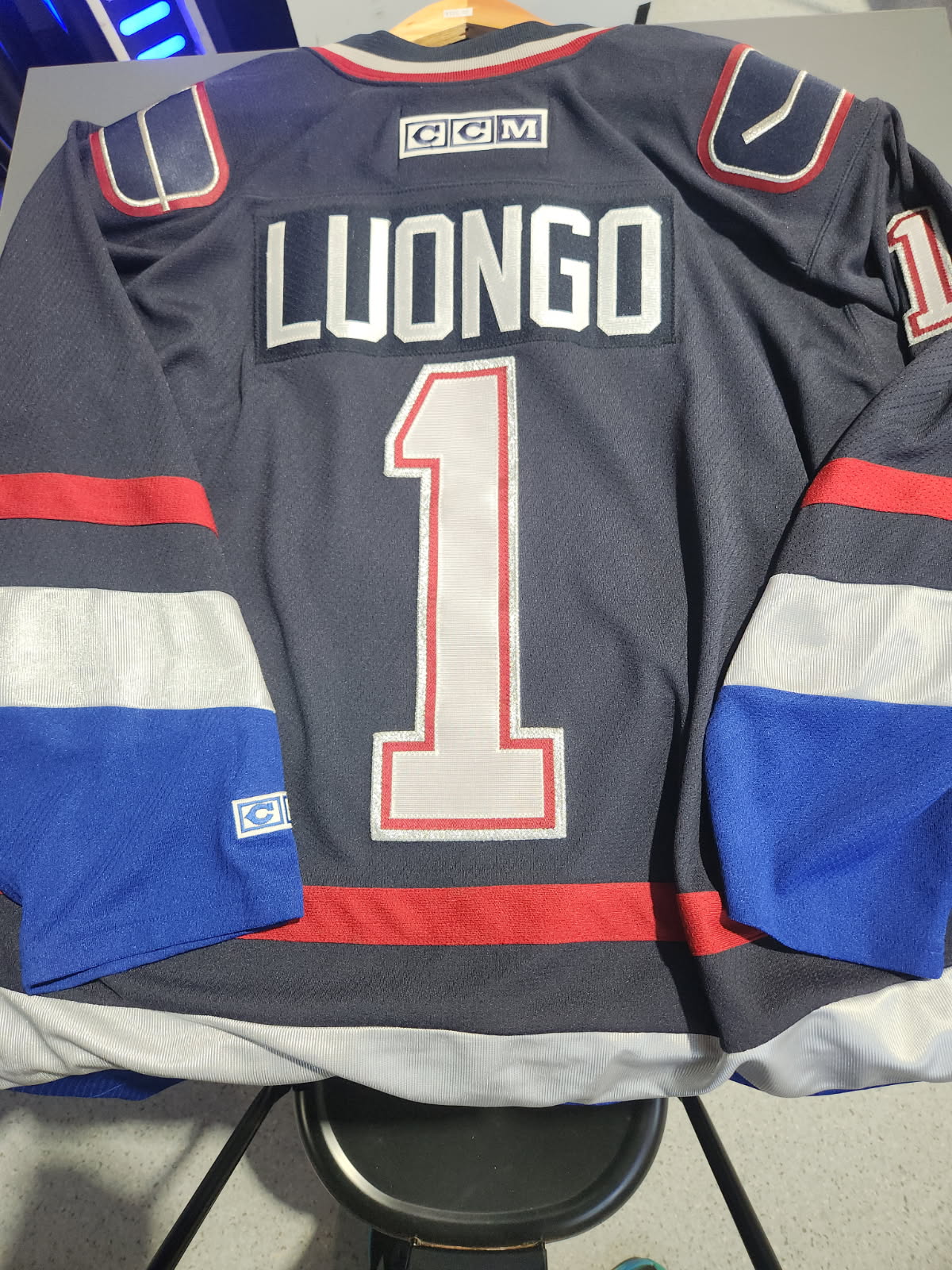 Roberto Luongo Vancouver Canucks Jersey CCM Large