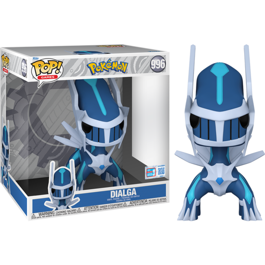 Pokemon - Dialga Jumbo Sized 10" Pop! Vinyl Figure (2024 Fall Convention Exclusive) #996