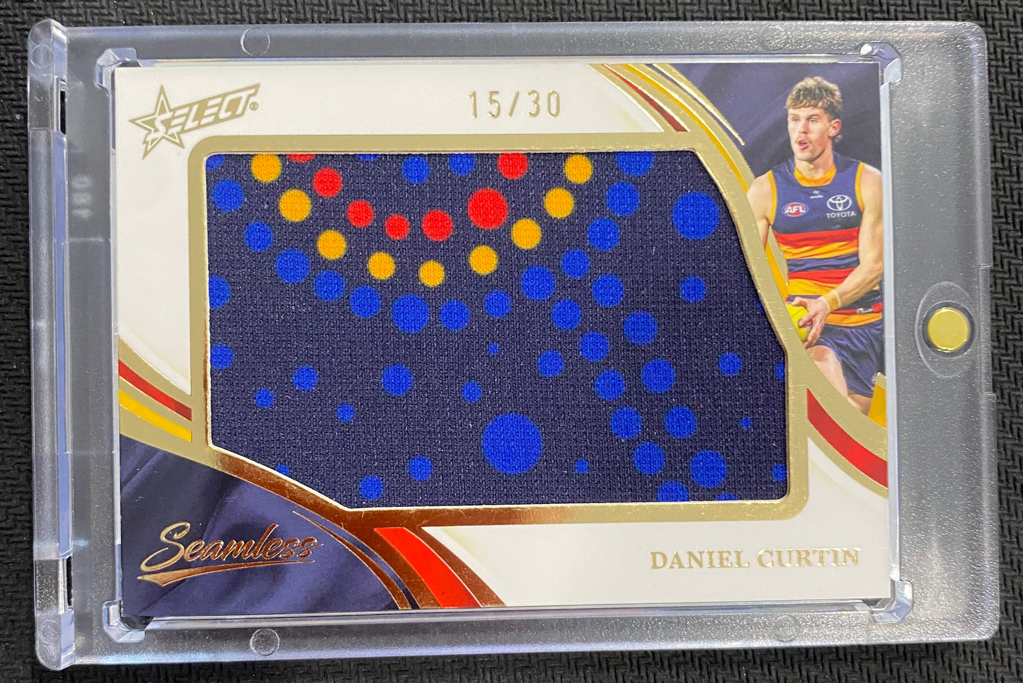 2025 AFL select - Daniel Curtin - Jumbo Patch 15/30