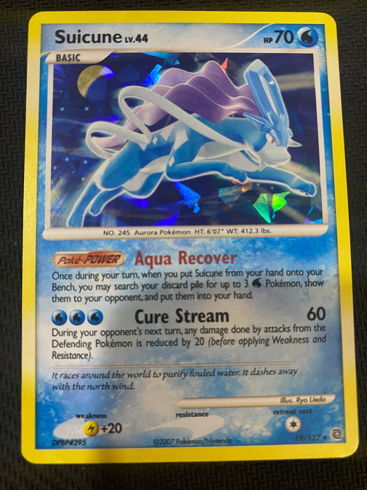 Suicune 19/132 - Secret Wonders - Cracked Ice Holo