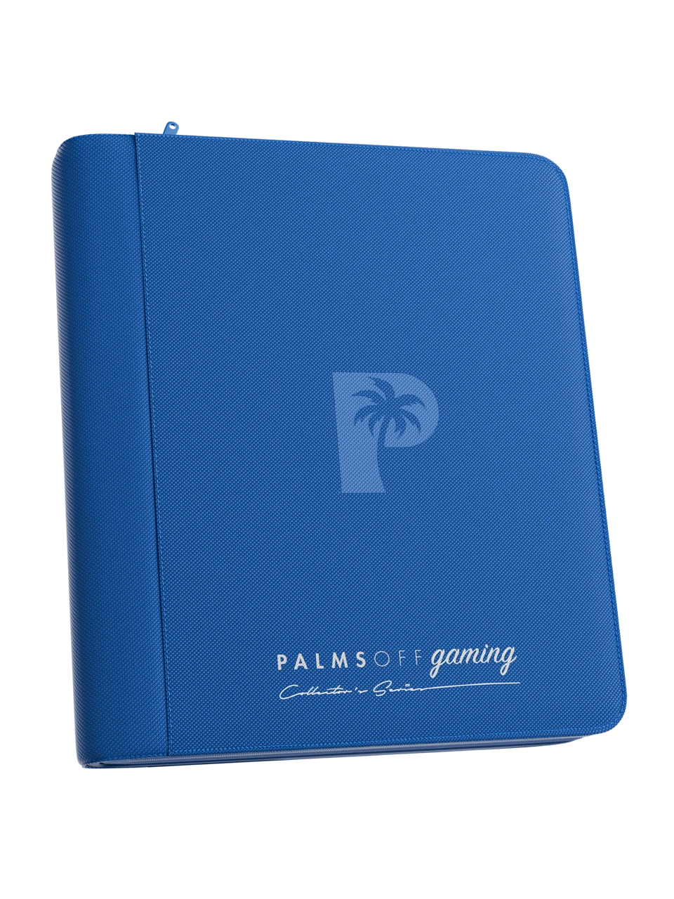 Collector's Series Top Loader Zip Binder - 4 Pocket - Blue