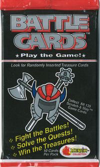 1993 Battle Cards Pack (10 cards)