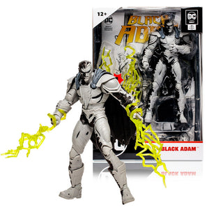 Black Adam Line Art Variant (DC Page Punchers) 7" Figure w/Comic